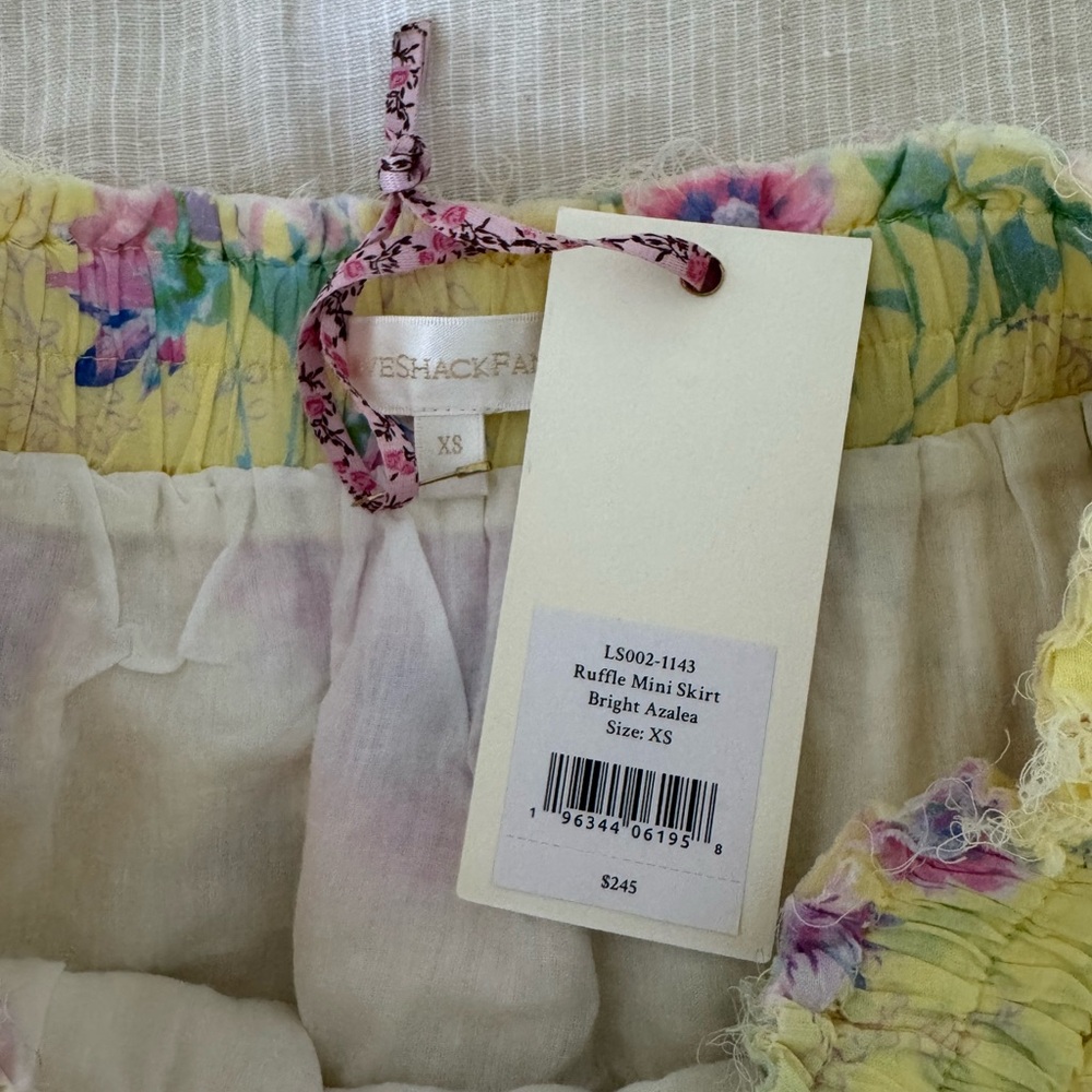 Love Shack Fancy Azaela Mini Skirt - Picture 4 of 4